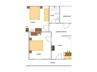 Holiday apartment Schwendau Floor Plan 24