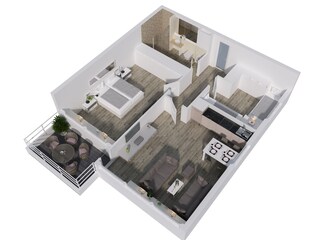 Appartamento per vacanze Westerland Pianta del piano 25