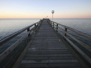 romantischer Ausflug auf die Seebrücke