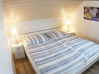 Schlafzimmer 2 auch mit Doppelbett