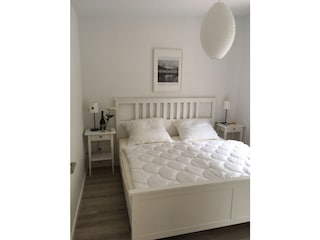 Schlafzimmer mit Waldblick