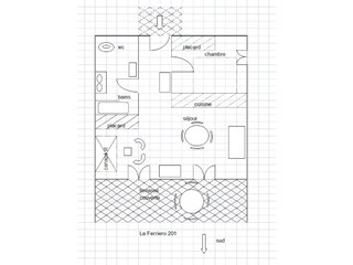 Villa Carros Grondplan 22