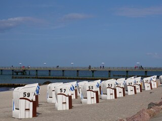 Badestrand an der Seebrücke