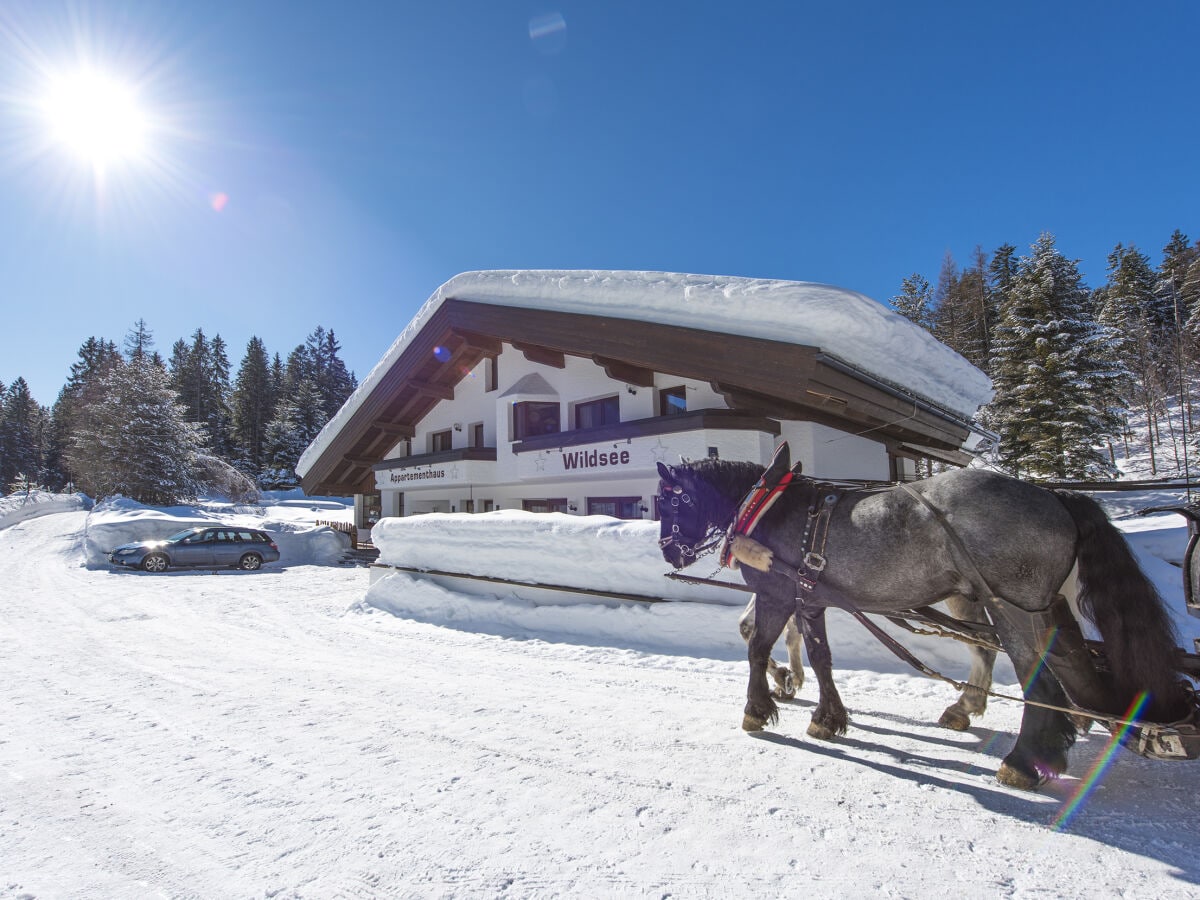 Ferienwohnung Haus Wildsee im Winter