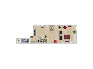 Apartamento de vacaciones Potsdam Plano de planta 13