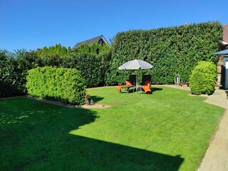 Gartenbereich allein  für unsere Gäste