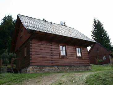 Berghütte nebeneinander