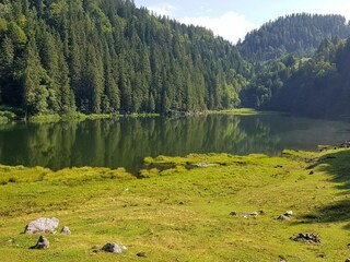 Mountain hiking Tour, Oberwössen, "Lake Taubensee"