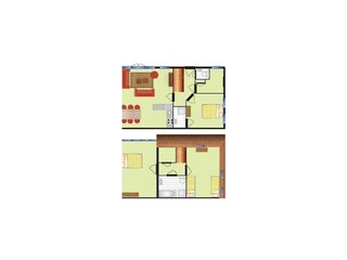 Vakantieappartement Hollum Grondplan 25