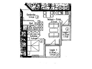 Holiday apartment Binz Floor Plan 6