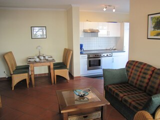 Holiday apartment Binz Living Room 8