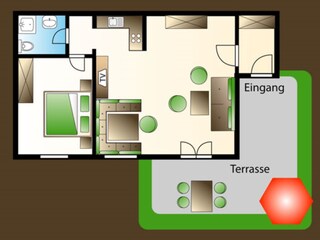 Apartamento de vacaciones Obermaiselstein Plano de planta 9