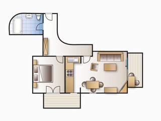 Appartamento per vacanze Obermaiselstein Pianta del piano 5