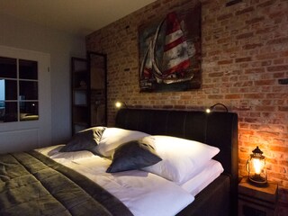 Gemütliches Doppelbett