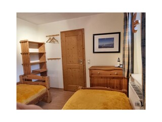 Schlafzimmer im Erdgeschoß - Ausstattung