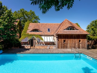 Feriengut Welzin mit Pool