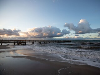 Strand im Herbst