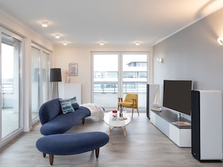 Wohnzimmer mit Panoramablick