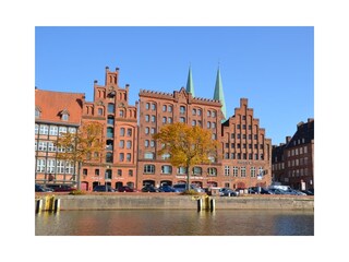 Maison flottante Lübeck-Schlutup Environnement 34