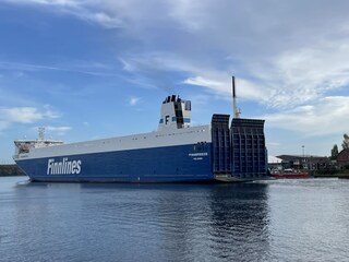 Huisboot Lübeck-Schlutup Buitenaudio-opname 10