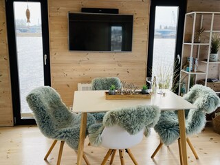 Maison flottante Lübeck-Schlutup Enregistrement extérieur 8