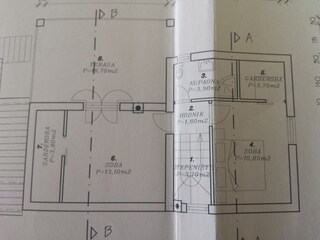 Maison de vacances Krsan Plan d'étage 30