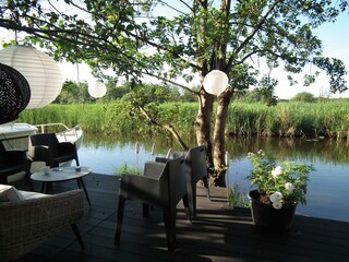 Huisboot Giethoorn Buitenaudio-opname 15