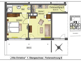 Grundriss Wohnung VC 6