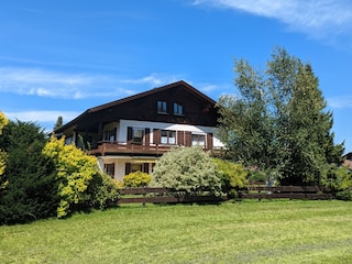 Blick auf die Ferienwohnung 2