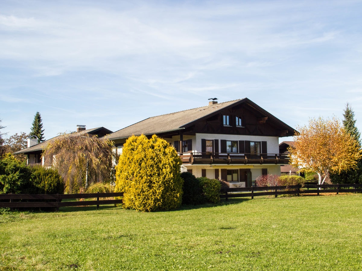 Blick auf die Ferienwohnung 1