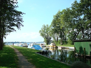 Hafen in Zislow