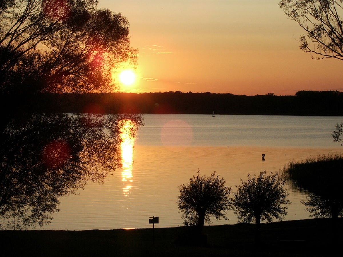 Sonnenuntergang am Strand in Zislow