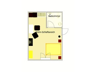 Appartamento per vacanze Ahlbeck (Usedom) Pianta del piano 9