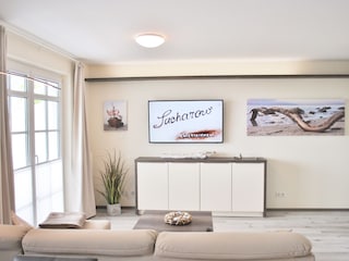 großer Flat-TV