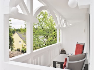Balkon in Bäderarchitektur Nord/West
