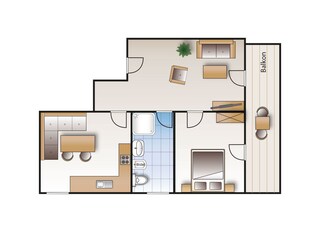 Appartamento per vacanze Bolsterlang Pianta del piano 10