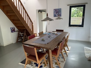 Treppe zum Obergeschoss