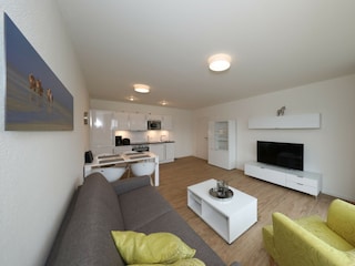 Gemütliche Sitzecke mit Schlafcouch...