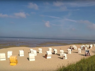 Strandkörbe am Strand