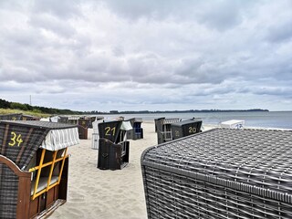 Glowe -  Entspannung im Strandkorb