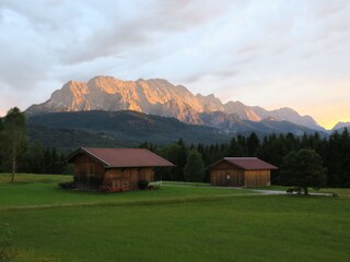 Blick vom Balkon