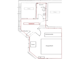 Apartment Gersfeld Grundriss 62