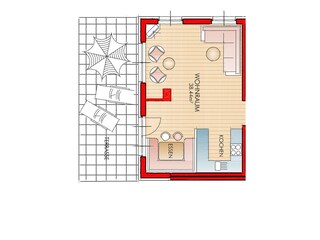 Appartamento per vacanze Neukirchen am Großvenediger Pianta del piano 20