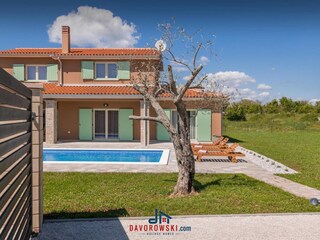 Villa Divšići Pianta del piano 51