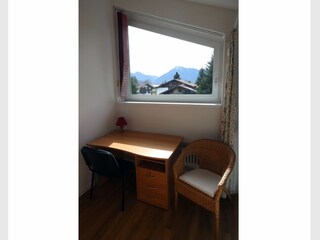 Schreibecke in der Fewo Sternenhimmel