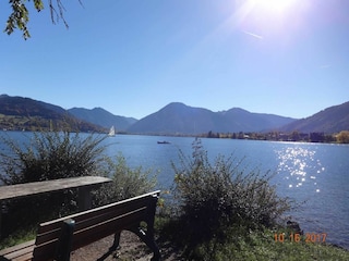 Blick über den Tegernsee