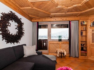 Ferienwohnung Platzhirsch, Wohnzimmer