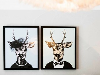 Ferienwohnung Platzhirsch, ein Platzhirsch kommt selten allein