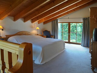 Fewo Wallberg: Schlafzimmer mit Doppelbett