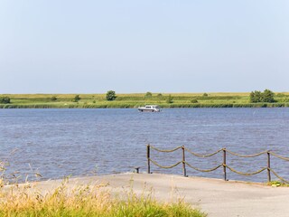 Nur wenige Schritte entfernt, die Leybucht